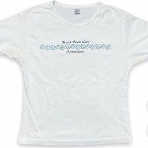Hard Rock Cafe Amsterdam tshirt hawaiian flowers 🌺